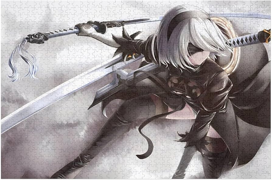 NieR：Automata 1000ピースジグソーパズル A ☆ニーアオートマタ