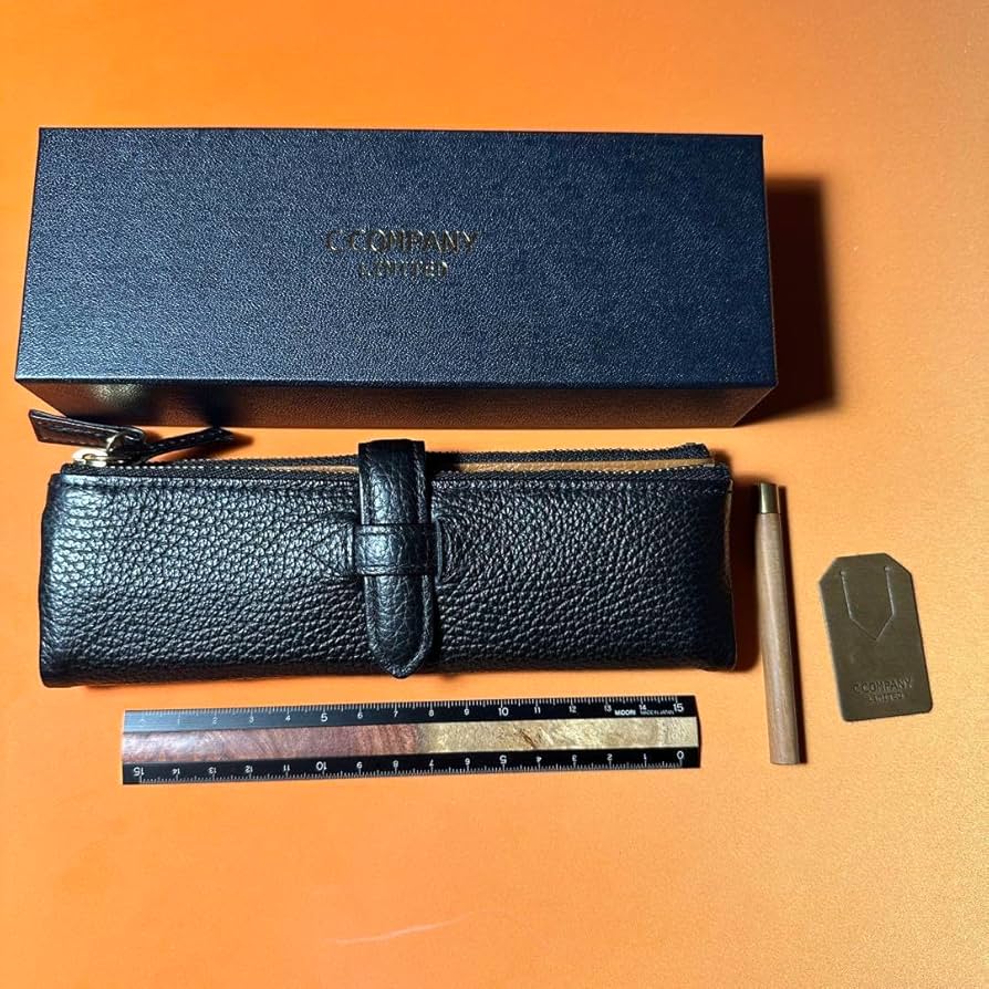 Amazon.co.jp: C COMPANY LIMITED ルポペンケース ブラック 定規と芯