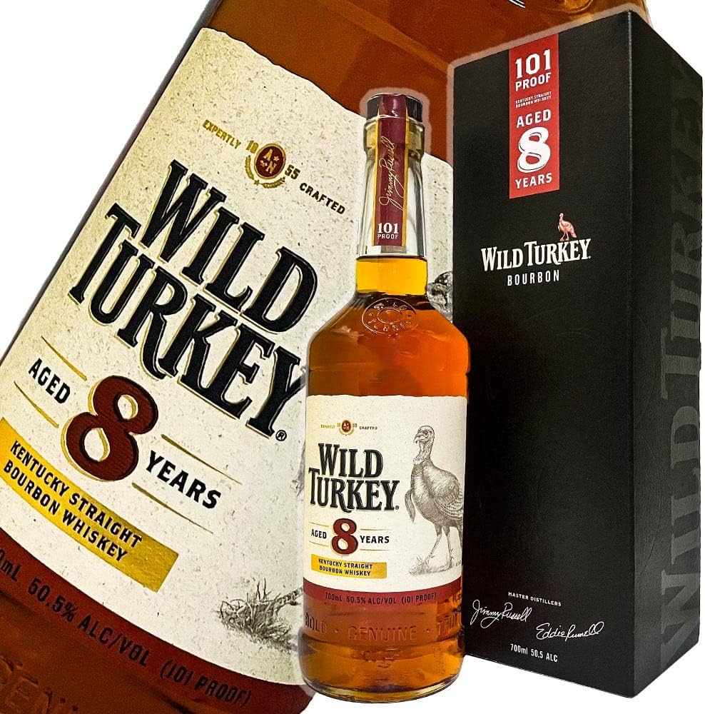 Wild Turkey 8年 ワイルドターキー8年 バーボンウイスキー 終売 Amazon