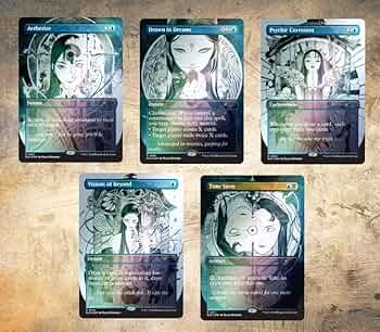 Amazon.com: MTG Secret Lair: Featuring: Peach Momoko (Foil Edition