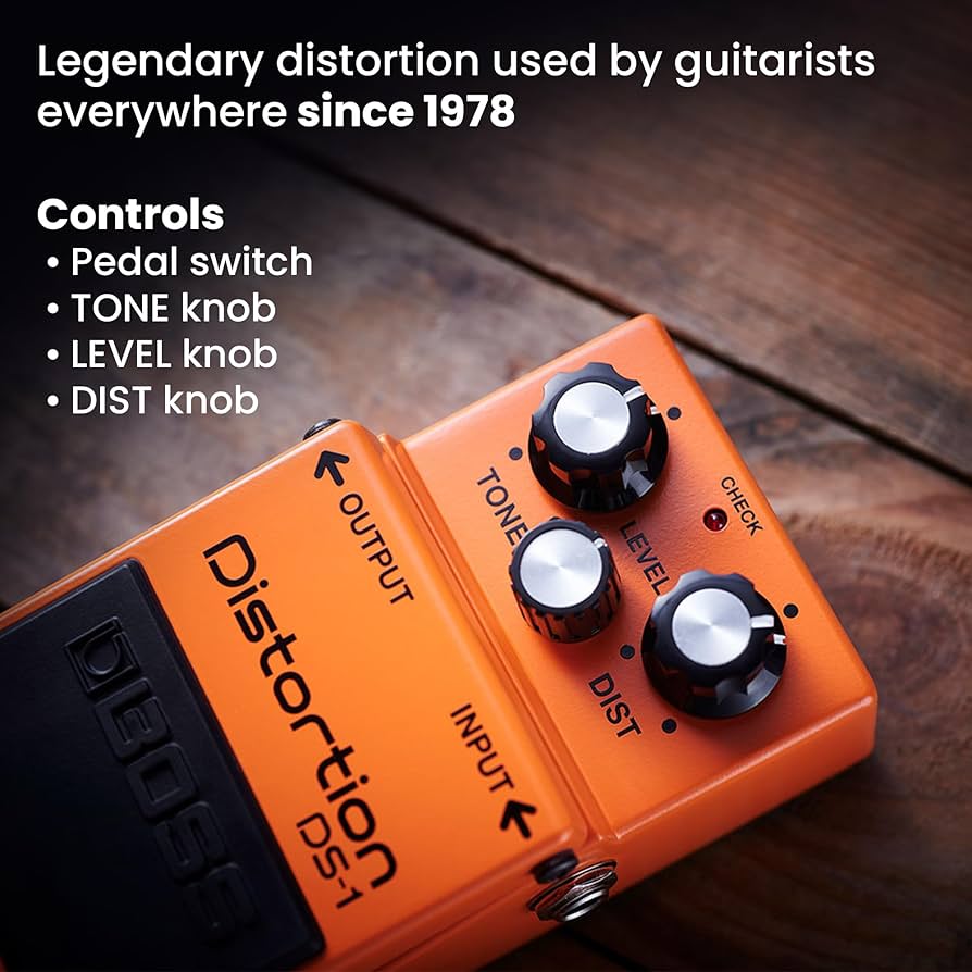 Amazon.com: Boss DS-1 Distortion Bundle with Gearlux Instrument