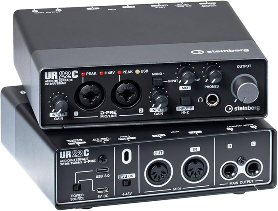 Amazon.com: Steinberg UR22C USB 3.0 Audio Interface : Musical