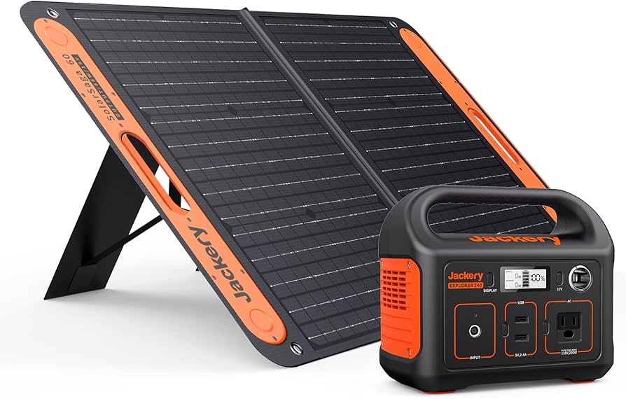 Amazon.com : Jackery Solar Generator 240, 240Wh Backup Lithium