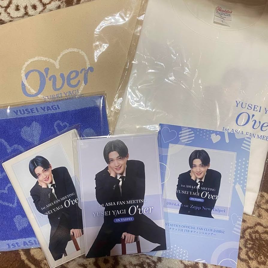 FANTASTICS 八木勇征 台湾 パスポートケース メッセージカード