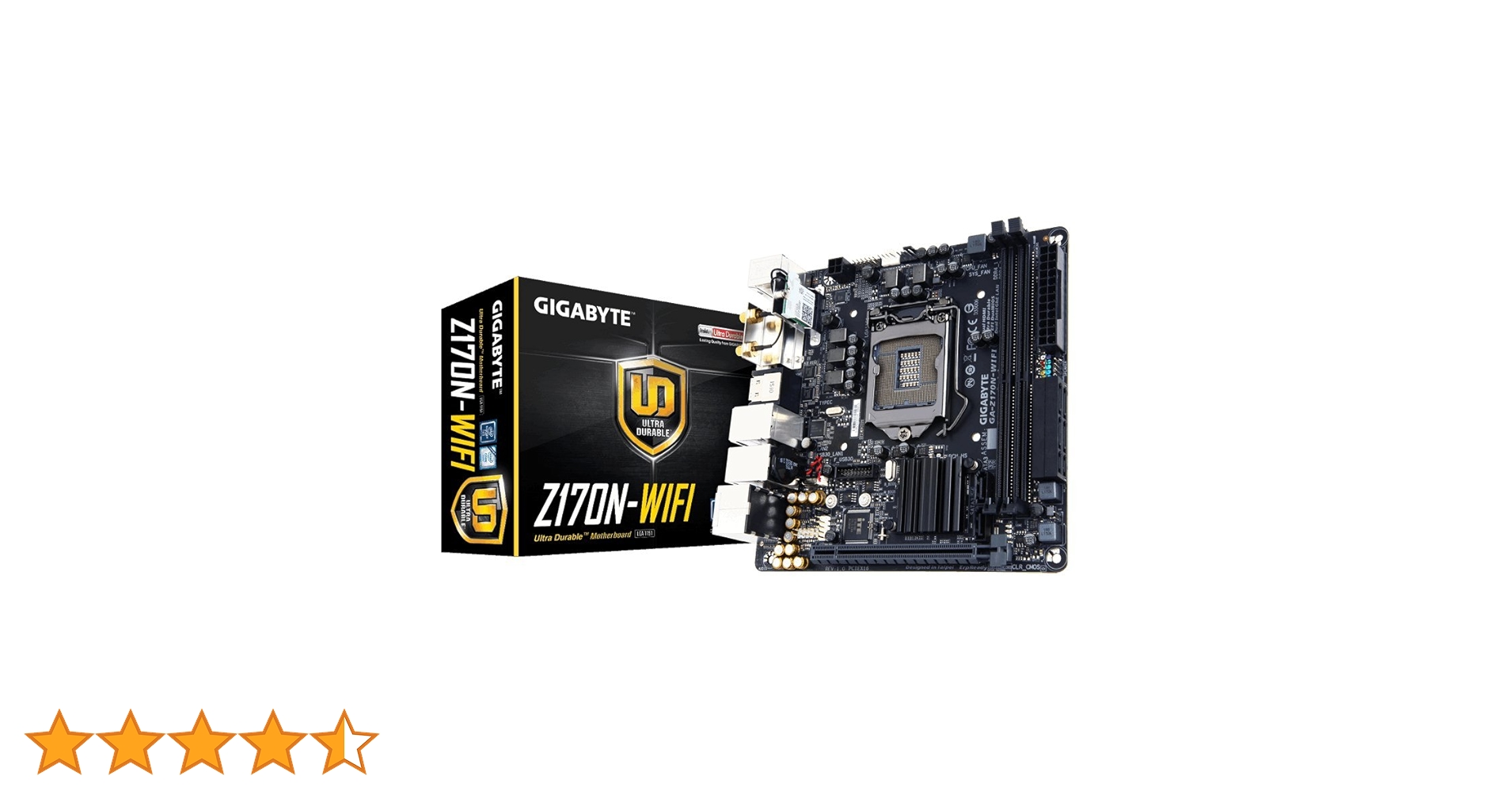 GA-Z170N-WIFI、Intel i7-6700K、8GBメモリ セット GA-Z170N-WIFI