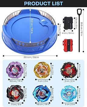 Amazon.com: DEZAWRTY X Stadium Battle Set with X-Celeration Rail