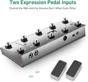 Amazon.com: MeloAudio MIDI Commander Guitar Floor Multi-Effects