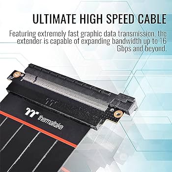 Amazon.com: Thermaltake TT Premium PCI-E 4.0 High Speed Flexible