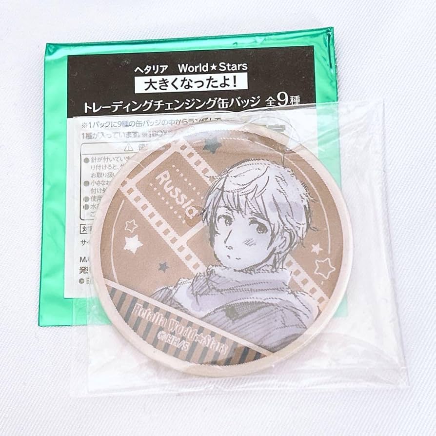 ヘタリア アメリカ チェンジング缶バッジ しちへんげだよっ！ 七変化