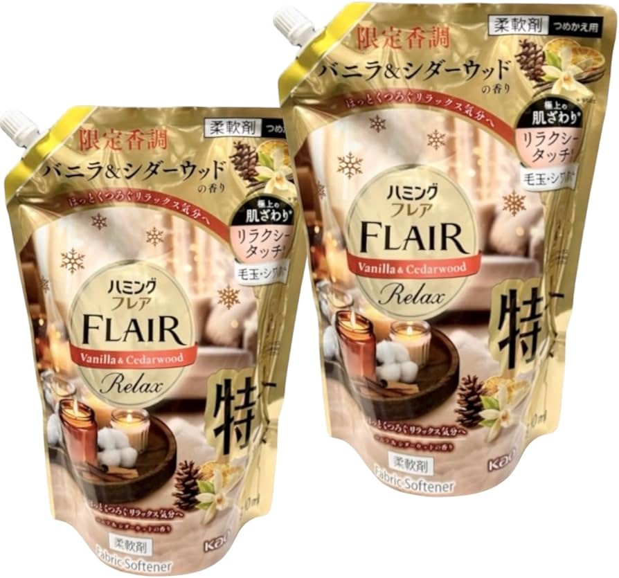 Amazon | ハミングフレア バニラ＆シダーウッドの香り 柔軟剤 詰替