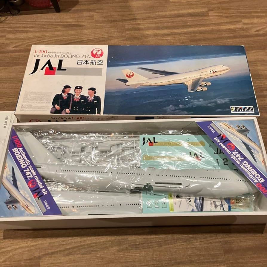 童友社 ANA Boeing 747 The Jumbo Jet 1/100 童友社 ANA Boeing 747