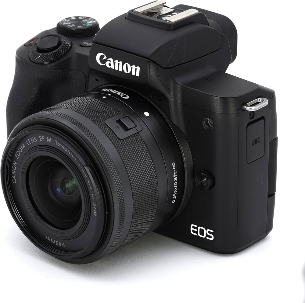 Amazon.co.jp: Canon ミラーレス一眼カメラ EOS Kiss M2 標準ズーム