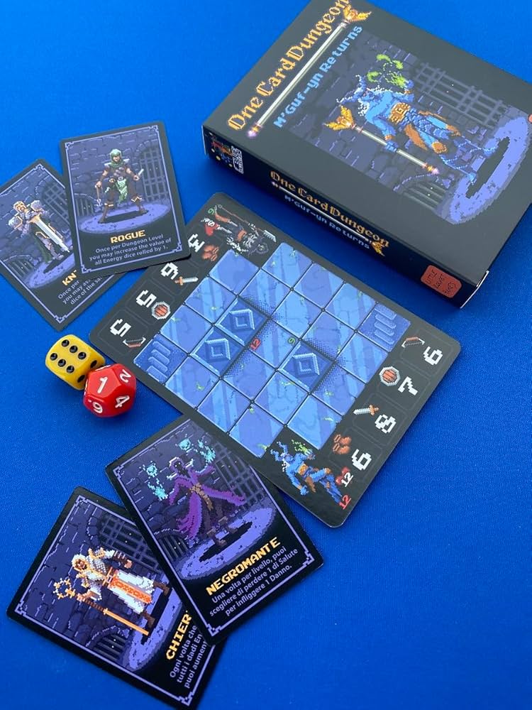 Amazon.com: Little Rocket Games One Card Dungeon Expansion M'GUF