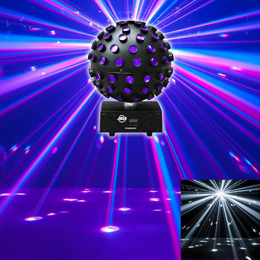 Amazon.com: American DJ ADJ Starburst LED Sphere Shooting Beam