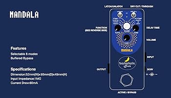 Amazon.com: Bananana Effects - MANDALA : Musical Instruments