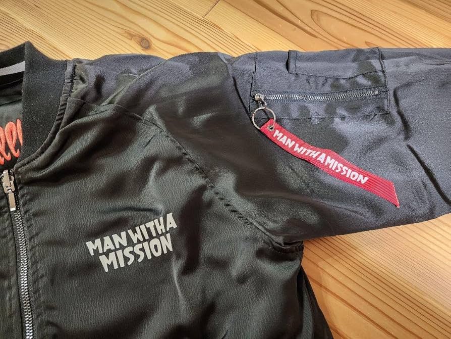 MAN WITH A MISSION リバーシブルスカジャン ブラック 【公式通販】