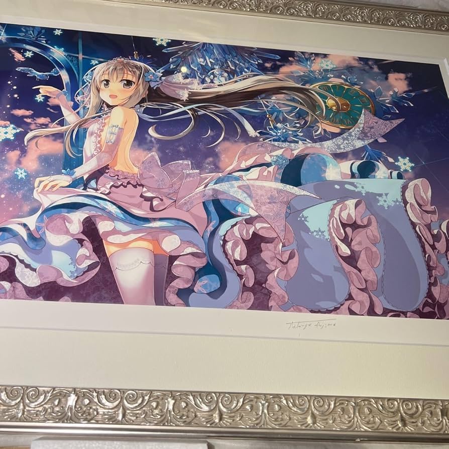 藤真拓哉 PRISM NIGHTDREAM 版画 アールビバン ミクスドメディア