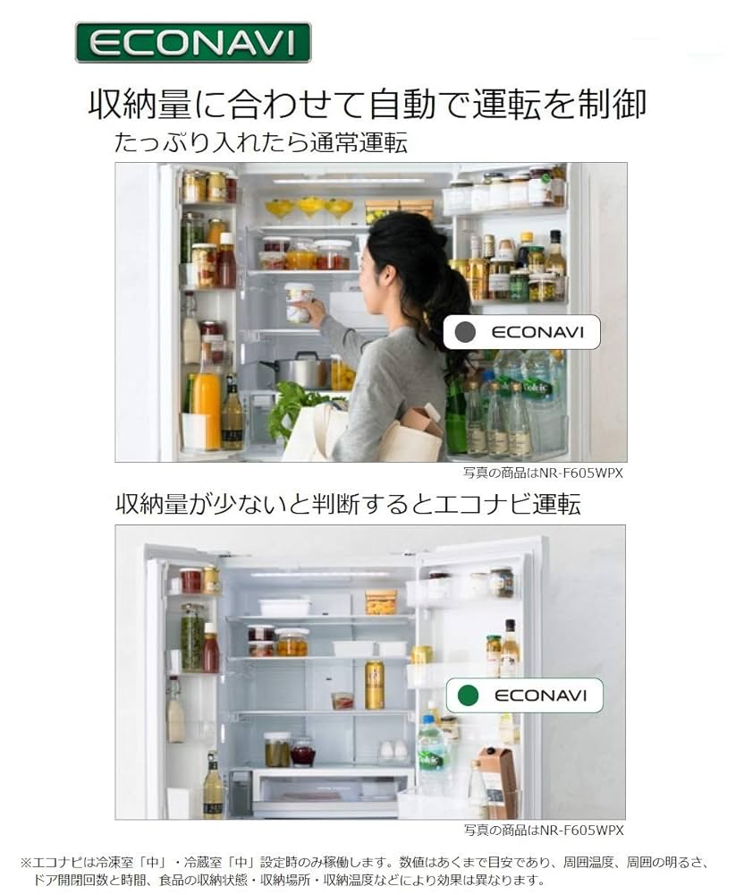 8/10まで】Panasonic 冷蔵庫 470L NR-F473XPV-W パナソニック NR