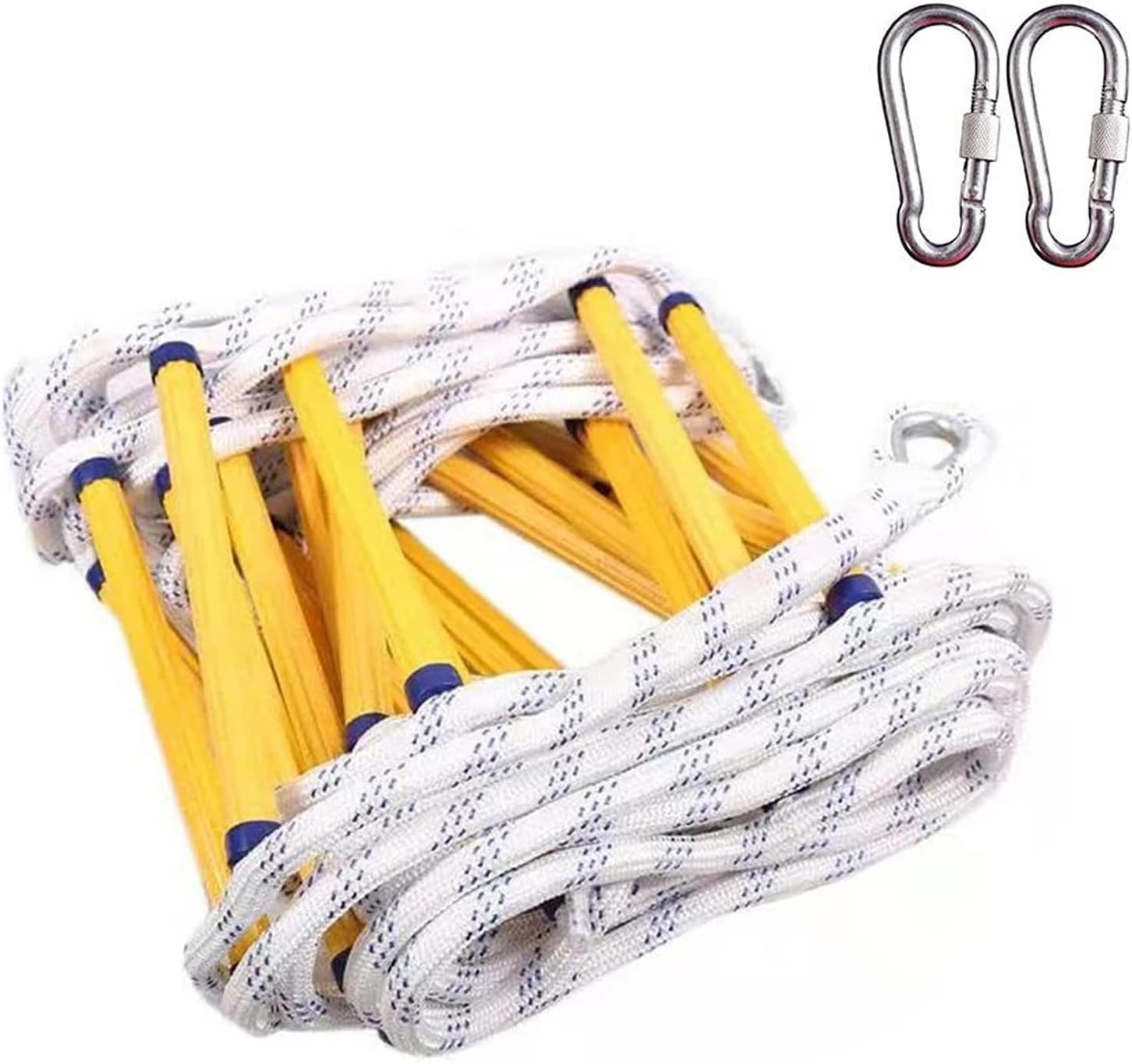 J1【未使用品】避難用縄ばしご 吊り下げはしご 避難 防災グッズ 八ツ矢