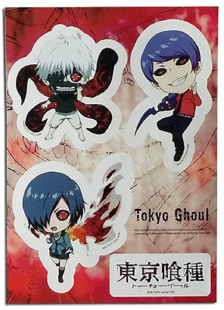 東京喰種 ジャンプショップ 365日ステッカー 金木 数量1 東京喰種 365