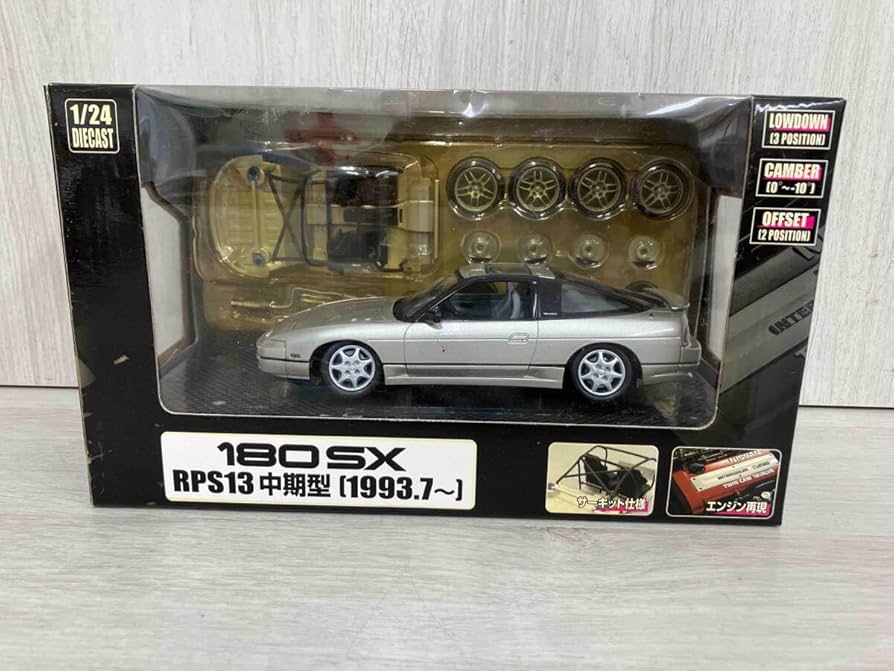 ミニカー NISSAN 180SX DISM 1/24 Amazon | DISM 1/24 180SX RS13 前期