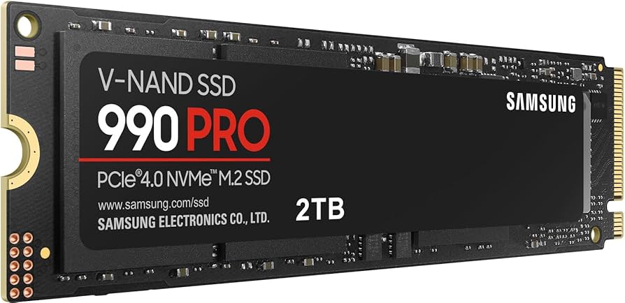 Amazon.com: Samsung 990 PRO SSD 2TB NVMe M.2 PCIe Gen4, M.2 2280