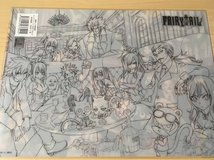 Amazon.co.jp: フェアリーテイル RAVE 真島ヒロ原画展限定 クリア