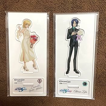 ガンダムカフェ キラ ラクス カガリ LEDアクリルスタンド ハロウィン