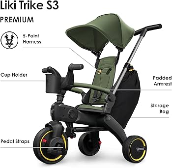 Amazon.co.jp: Doona Liki Trike S3 デザートグリーン - 5イン1