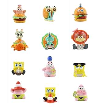 新品 スポンジボブ&パトリック君 2セット 特大インテリア フィギュア