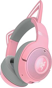 Amazon.com: Razer Kraken Kitty V2 BT Wireless RGB Headset: Chroma