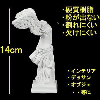 Amazon.co.jp: akindou 自宅が美術館 石膏像 風 人物像 レプリカ 割れ