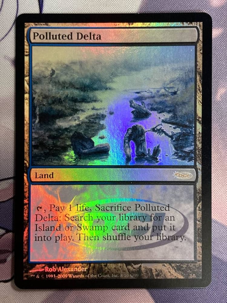 MTG マジック 汚染された三角州 foil EXP 英語1枚 PSA鑑定 10 汚染され