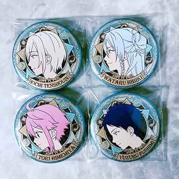 Amazon.co.jp: あんスタ 中国 横顔缶バッジ fine 天祥院英智 日々樹渉