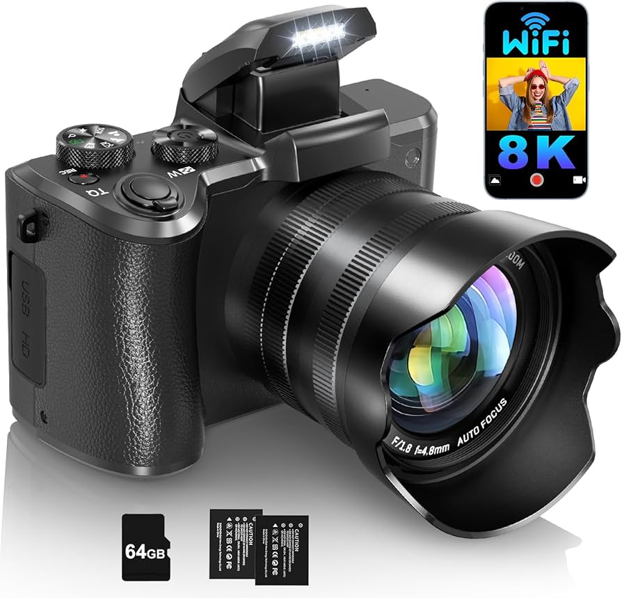 Amazon.com : IGXHAVIZ 8K Digital Cameras for Photography Autofocus