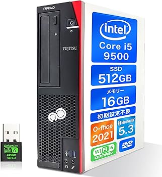 Amazon.co.jp: 【整備済み品】ふじつう Esprimo D588 デスクトップpc