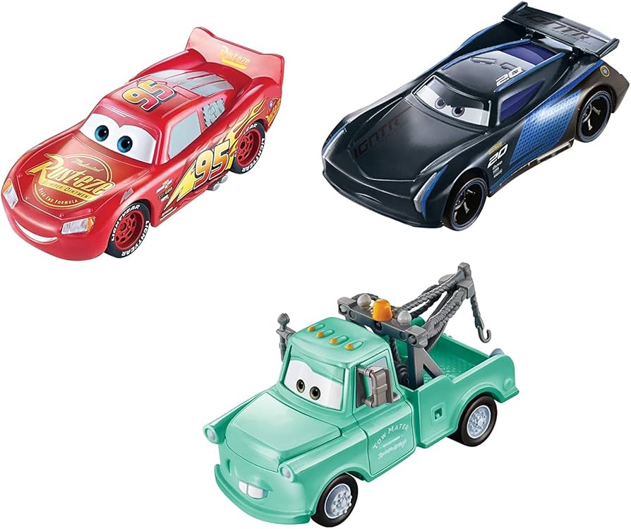 Amazon | Disney カーズ マテル Cars カラーチェンジ ミニカー 3個