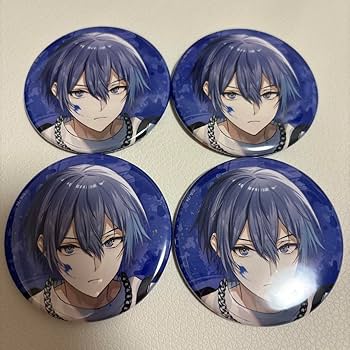 小柳ロウ 缶バッジ にじさんじ 小柳ロウ ぎゃうるふ ランダム缶バッジ3