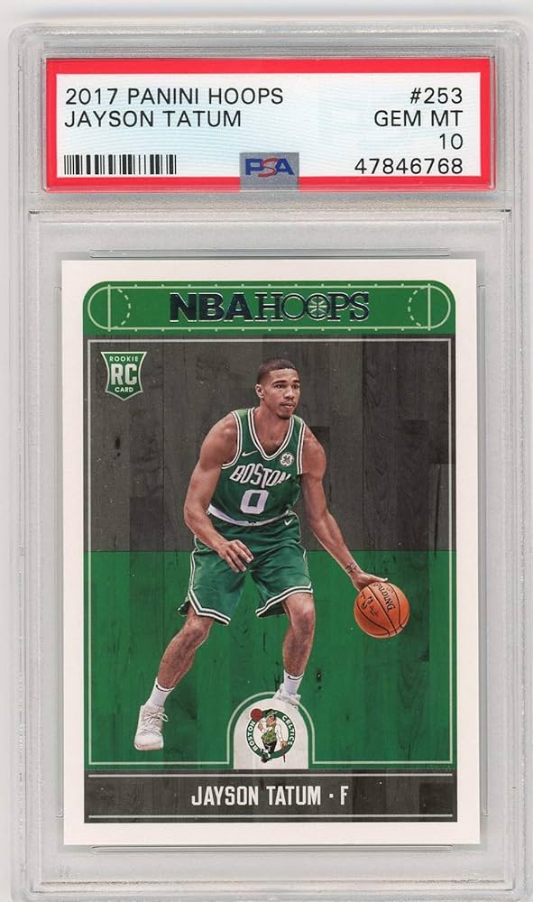 Amazon.com: Jayson Tatum 2017-18 Panini Hoops Basketball Rookie