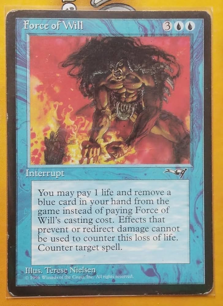 MTG 意志の力 Force of Will 英語 4枚セット ALL トレーディングカード