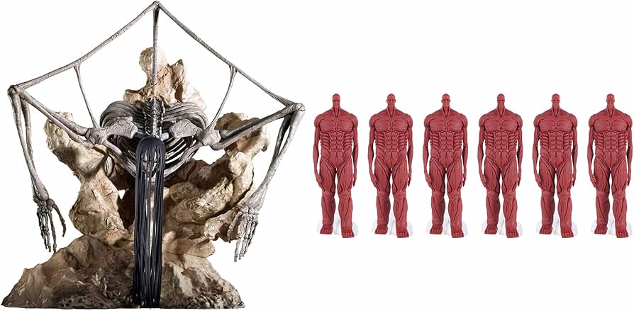 進撃の巨人 一番くじ ラストワン 終尾の巨人、地鳴らし11体