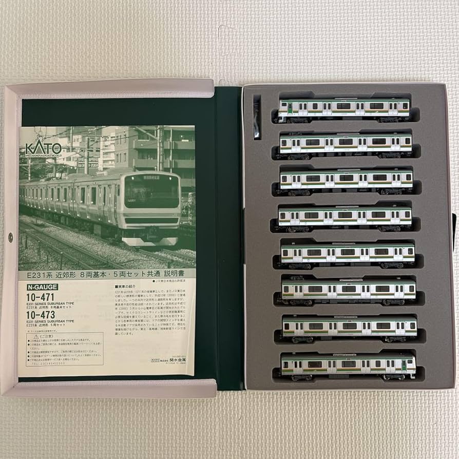 KATO E231系 近郊型 8両基本セット+グリーン車2両 プロフィール必読