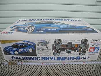 Amazon.co.jp: カルソニック/スカイライン GT-R R34 / 1/10 電動RC