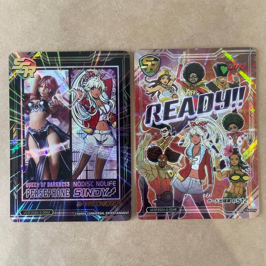 ユニバカサミフェスSSR トレーディングカードペルセポネシンディ