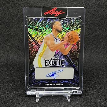 Leaf ステフィン カリー Curry 10枚限定 直筆サインカード Auto Leaf