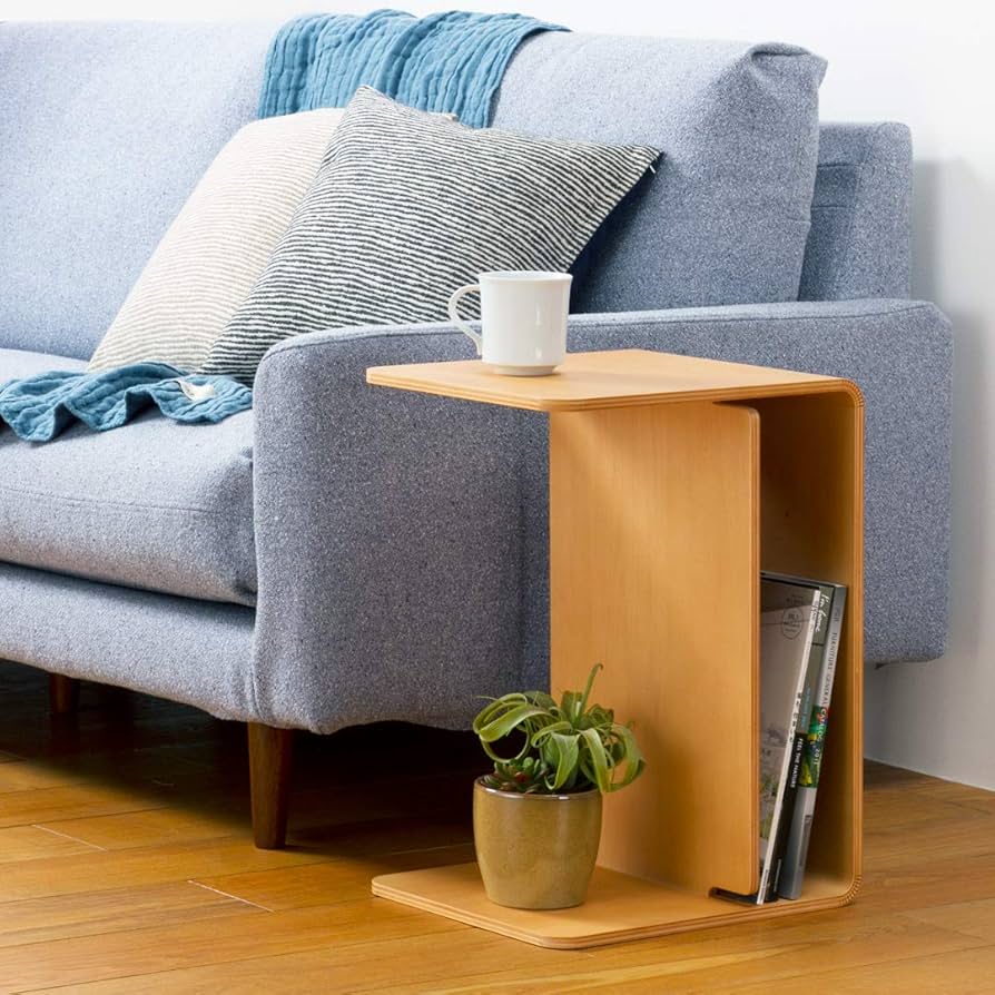 Amazon｜KEYUCA (ケユカ) クワミ サイドテーブル II (木製/ナチュラル