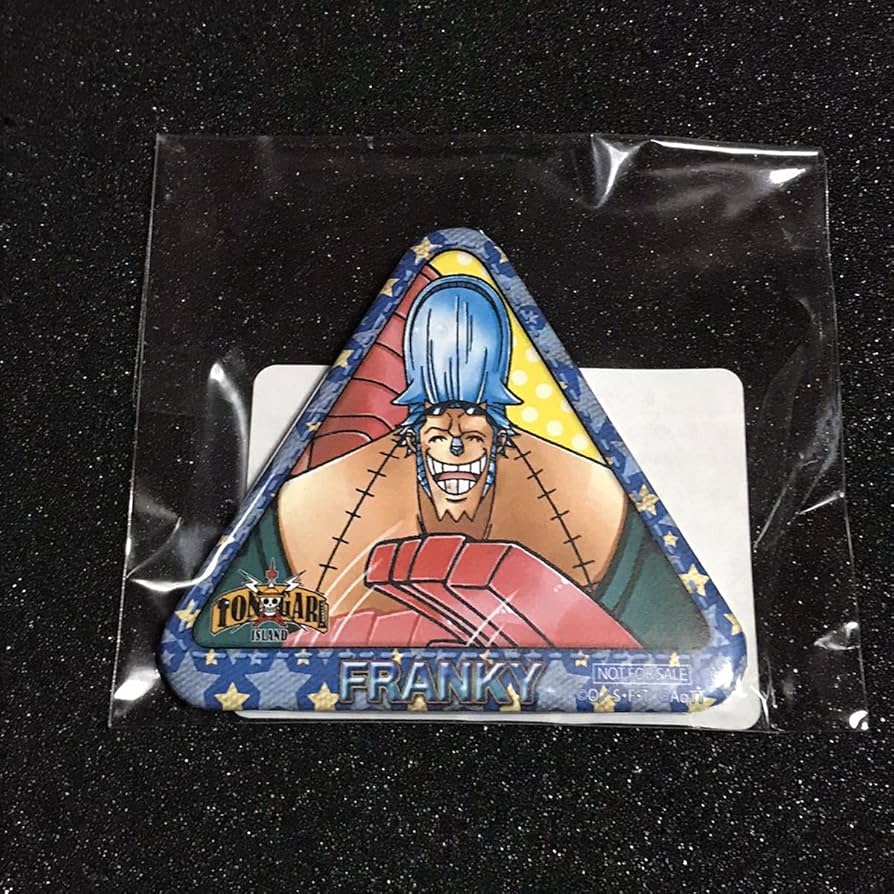 ワンピース トンガリバースデー缶バッジ フランキー 【公式通販】