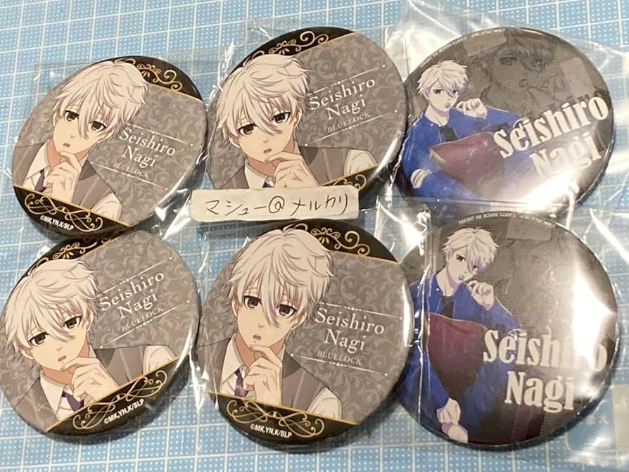 ブルーロック 玉座 缶バッジ ノーマル 凪誠士郎 ブルーロック 凪誠士郎