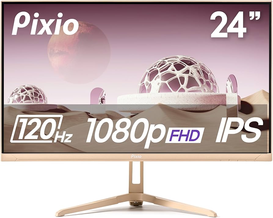 Amazon.com: Pixio PX246 Wave Beige 24 inch 120Hz Refresh Rate FHD
