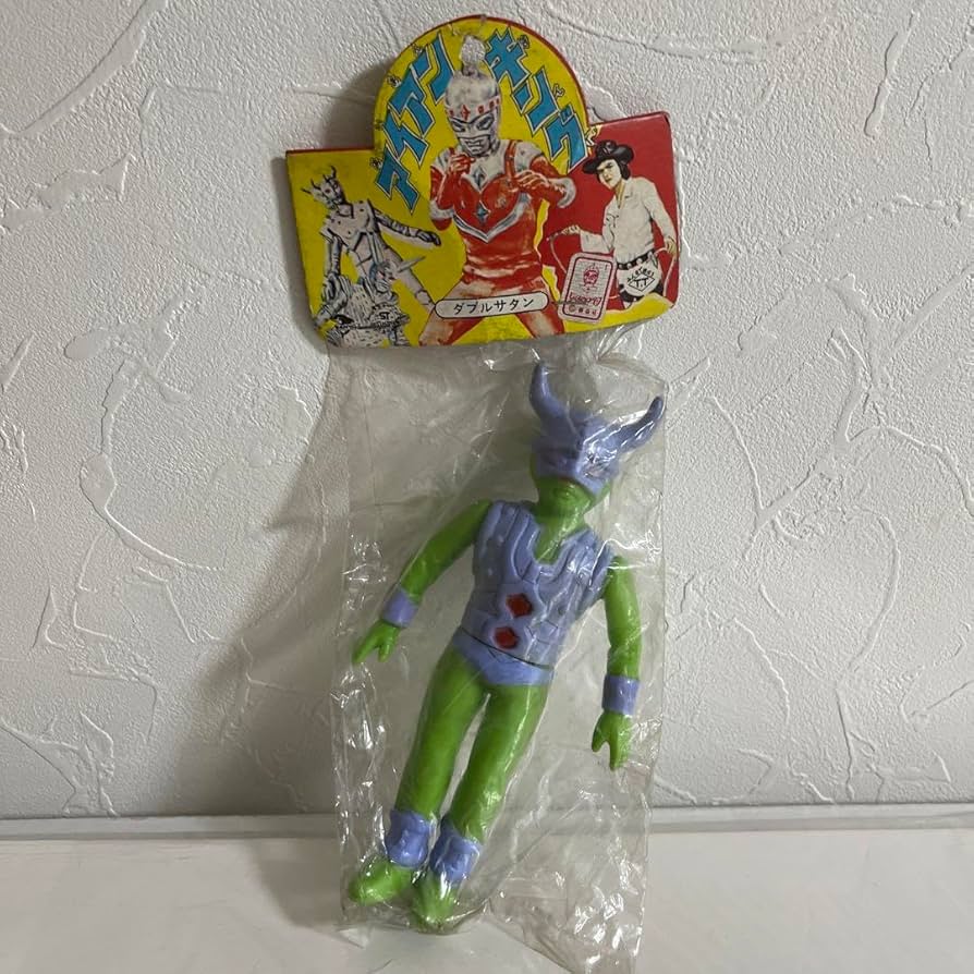 当時物□アイアンキング□無版権パチ16㌢ミドルサイズ ソフビ 手踊り